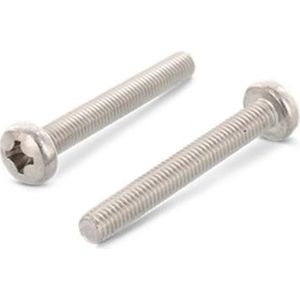Metaalschroef Din7985Ph M6X16Mm Ck RVS A2 - 500 stuks