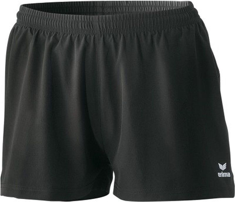 Erima - Marathon Short - Korte Broek - Zwart - Polyester