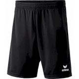 Erima - Valencia - Scheidsrechtersshort - Zwart - Sneldrogend Polyester