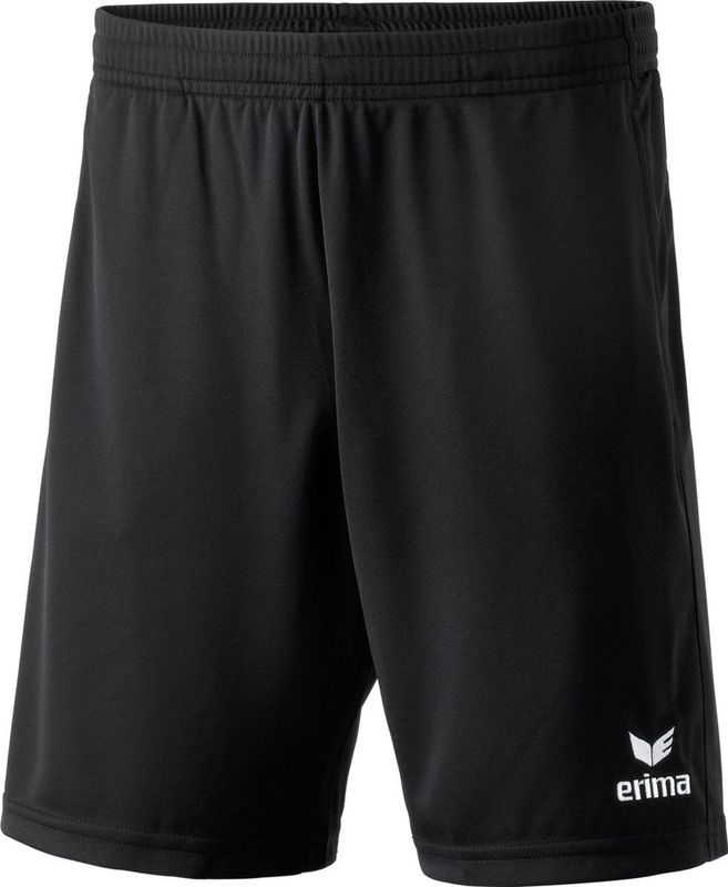 Erima - Valencia - Scheidsrechtersshort - Zwart - Sneldrogend Polyester
