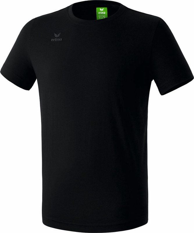 Erima Teamsport T-Shirt Kinderen - Zwart