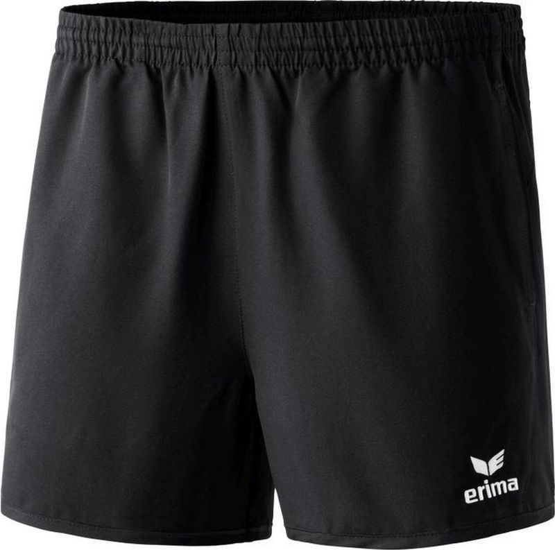 Erima - Club 1900 - Dames Short - Zwart - 100% Polyester, Sneldrogend, Antistatische Behandeling