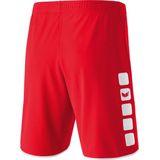 Erima - 5-Cubes Short - Rood / Wit - 100% Polyester