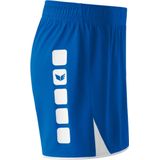 Erima 5-Cubes Short - Voetbalbroek - Vrouwen - Maat XS - Blauw kobalt