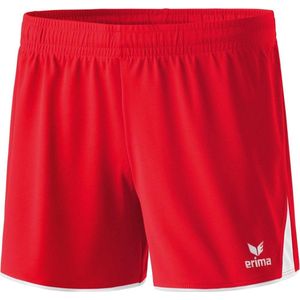 Erima - CLASSIC 5-C Short - Rood/Wit - Dames