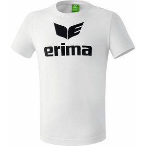 Erima Promo T-Shirt Heren - Wit Zwart