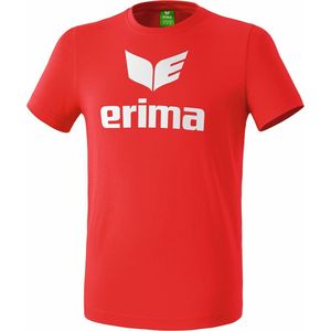 Erima Promo T-Shirt Kinderen - Rood Wit