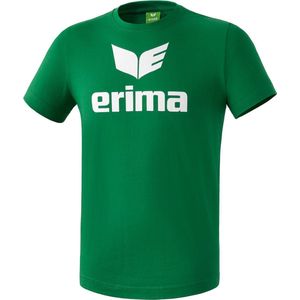 Erima Promo T-Shirt Kinderen - Smaragd Wit