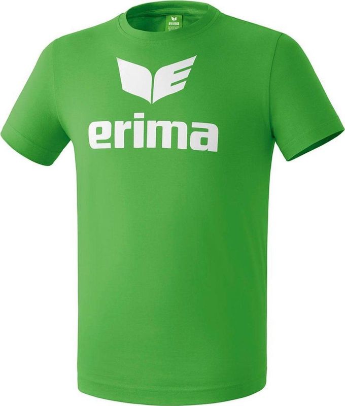 Erima Promo T-Shirt Heren - Smaragd Wit