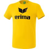 Erima Promo T-Shirt Kinderen - Geel Zwart