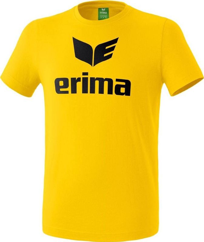 Erima Promo T-Shirt Kinderen - Geel Zwart