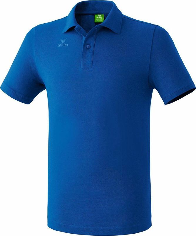 Erima - Basics - Sportpolo - Blauw - 95% Katoen & 5% Elastan