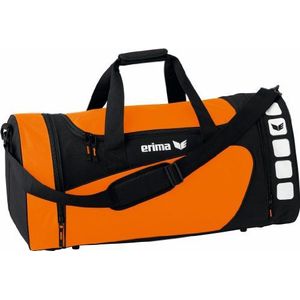 Erima Sporttas Club 5 oranje/zwart M