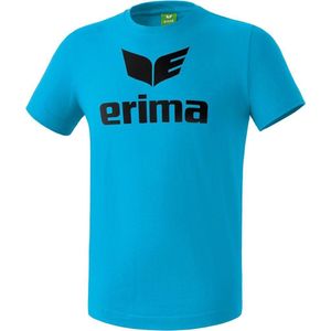 Erima - Promo - T-Shirt - Curaçao/Zwart - Katoen