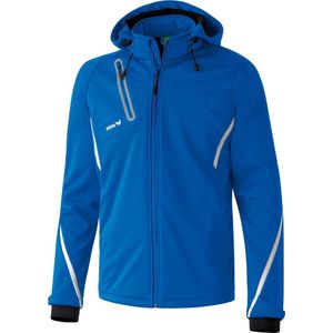 Erima - Outdoor Softshell Jack - Blauw Kobalt - Softshellmateriaal - Functionele Kleding