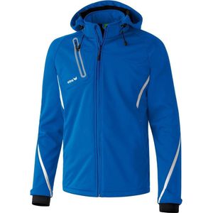 Erima - Outdoor Softshell Jack - Blauw Kobalt - Softshelljassen
