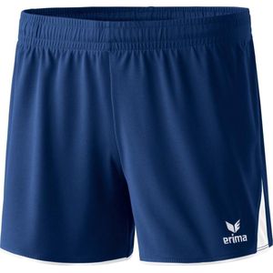 Erima Klassieke 5 C damesshorts, Navy / Wit