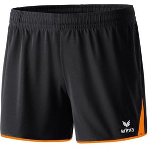 Erima 5-Cubes Short Dames - Zwart / Oranje