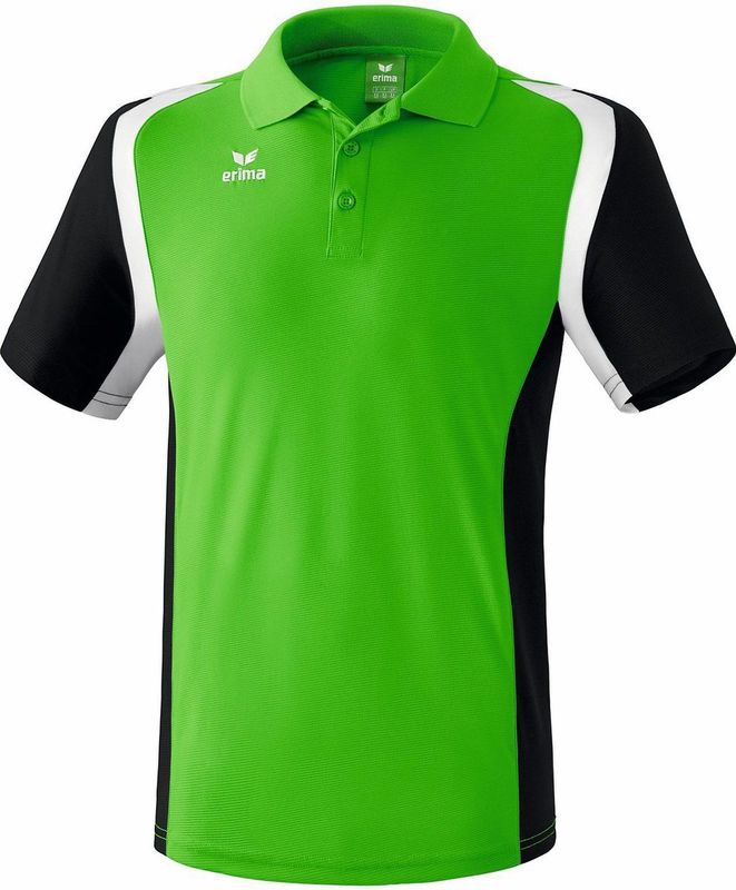 Erima - Razor 2.0 Polo - Groen / Zwart / Wit - Polyester