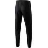 Erima - 3100702 - Trainingsbroek - Zwart - Robuust Polyester, Smalle Snit, Steekzakken met Ritssluiting