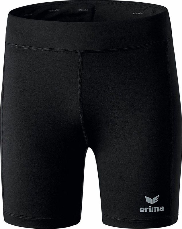 Erima - Performance Running Broek - Korte Broek - Zwart - Polyester