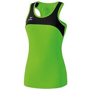 Erima Race Line Singlet voor dames, Groen/Zwart