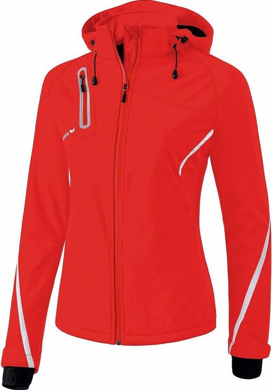 Erima - Outdoor Functioneel Dames Softshell Jack - Zwart - 100% Polyester