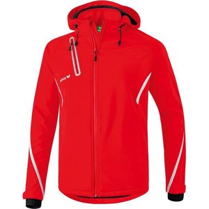 Erima heren Functioneel softshell jack (9060709), rood/wit, 3XL
