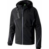 Erima - Outdoor Dames Softshell Jack - Grijs - Softshellmateriaal