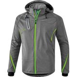 Erima - Outdoor Dames Softshell Jack - Grijs - Softshellmateriaal