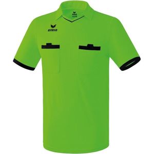 Erima - Zaragossa - Scheidsrechtershirt - Groen Gecko/Zwart - Polyester