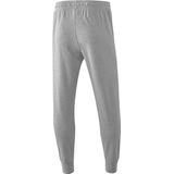 Erima - Essential Sweatbroek - Licht Grey Melange / Zwart - Katoen / Polyester