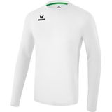 Erima - Liga Voetbalshirt - Lange Mouw - Wit - Sneldrogend Materiaal