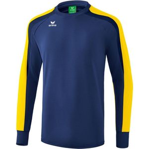 Erima Liga 2.0 Sweatshirt Kinderen - New Navy / Geel / Donker Navy | Maat: 164