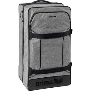 Erima uniseks-volwassene Travel Line trolley reistas (7231801), grijs melange, S