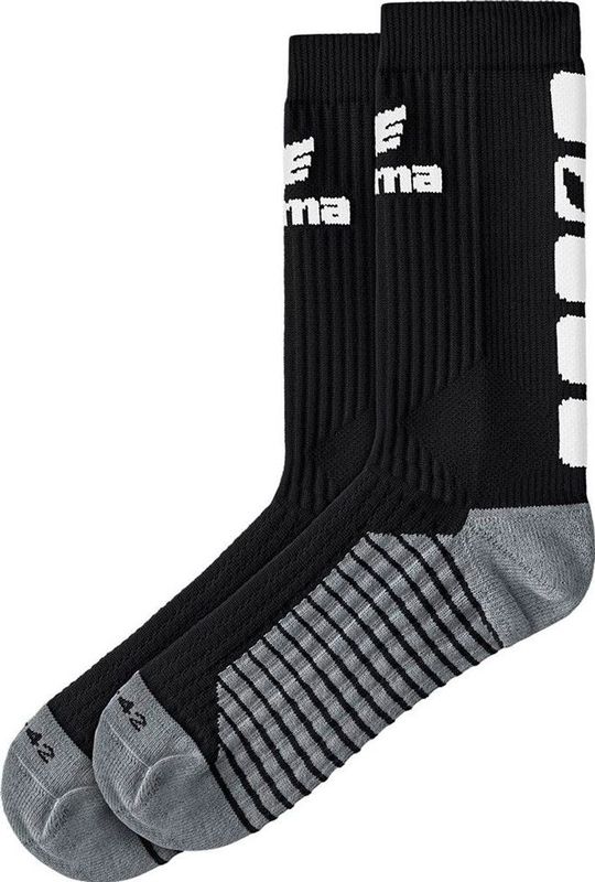 Erima Classic 5-C Sportsokken - Zwart / Wit