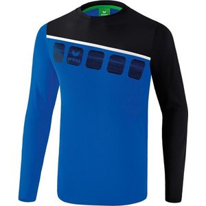 Erima 5-C Sweater - Blauw - 100% Polyester