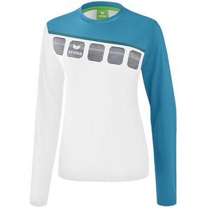 Erima - 5-C - Damestop - Zwart - Functionele Stof - Lange Mouwen