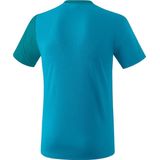 Erima Teamline 5-C T-Shirt Oriental Blue-Colonial Blue-Wit