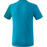 Erima Teamline 5-C T-Shirt Oriental Blue-Colonial Blue-Wit