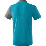 Erima - 5-C Poloshirt - T-shirt - Lichtblauw - Functioneel Materiaal