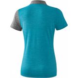 Erima 5-C Dames Polo - Polo's - blauw licht