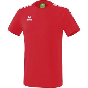 Erima Essential 5-C T-Shirt Heren - Rood Wit