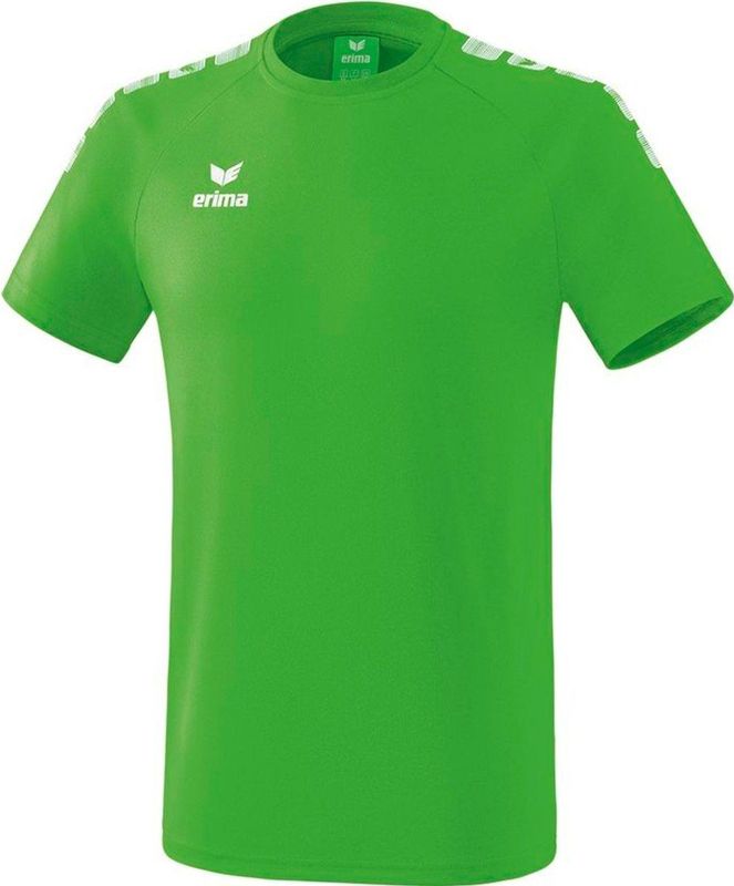 Erima Essential 5-C T-Shirt Kinderen - Green Wit