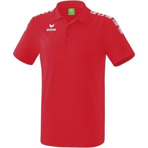 Erima - Essential 5-C Polo - Rood - 50% Katoen / 50% Polyester