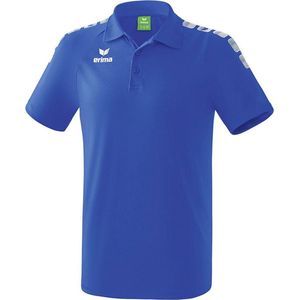 Erima - Essential 5-C - Poloshirt - New Royal Blauw - 50% Katoen, 50% Polyester