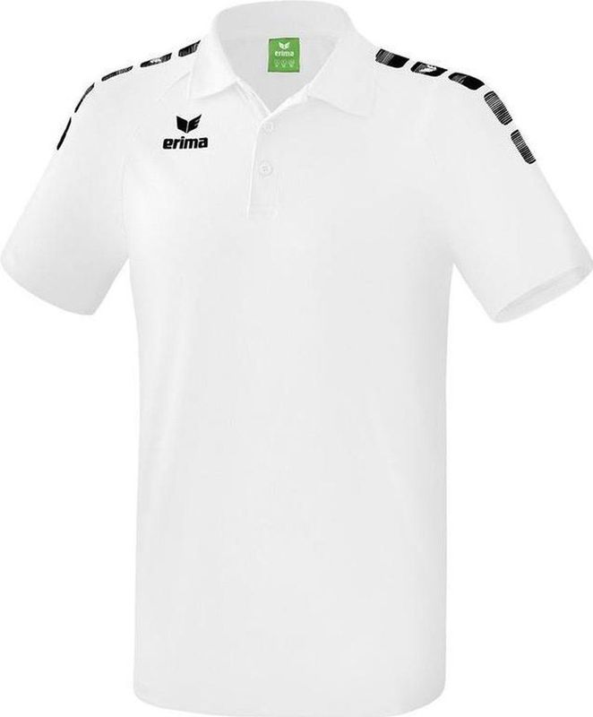 Erima - 5-C Essential - Poloshirt - Korte Mouw - Blauw - Katoen