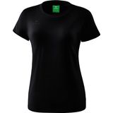 Erima - Style T-Shirt - Zwart - Katoen - Dames