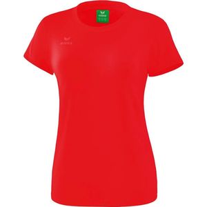 Erima - Style T-Shirt - Rood - Katoen - Sportshirt voor Dames