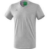 Erima Style T-Shirt Licht Grijs Melange